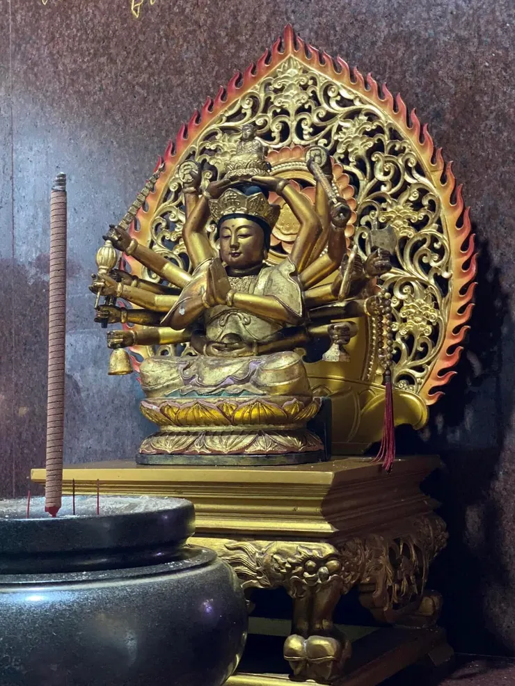 地母宮供奉的準提菩薩