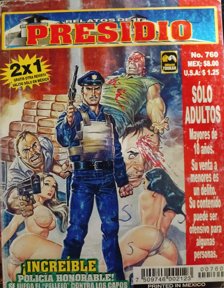 圖八 《Relatos de Presidio》第760期 封面 2009 