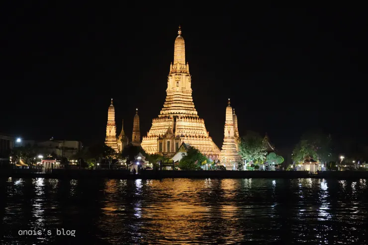 鄭王廟Wat Arun 夜景—Wat Pho Pier