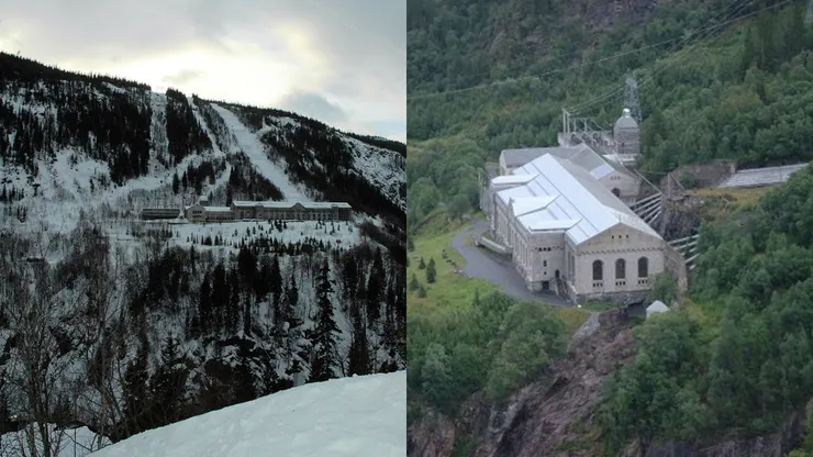 現今的Vemork重水工廠遺址，照片攝於2008年