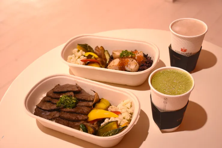 健身房飲料喝到飽已經很誇張了，餐盒還這麼好吃~