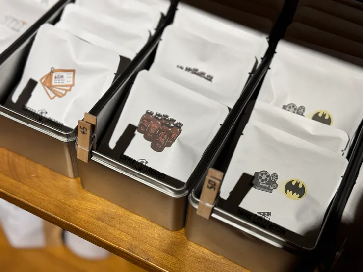 超過6種風味的濾掛咖啡可以選擇