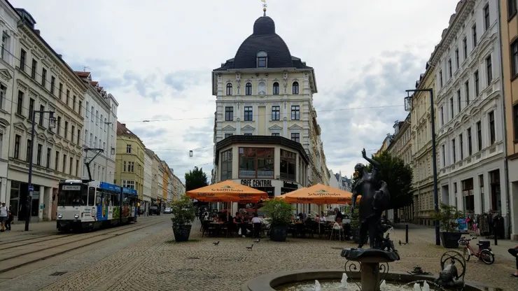 車站一出來的柏林大道