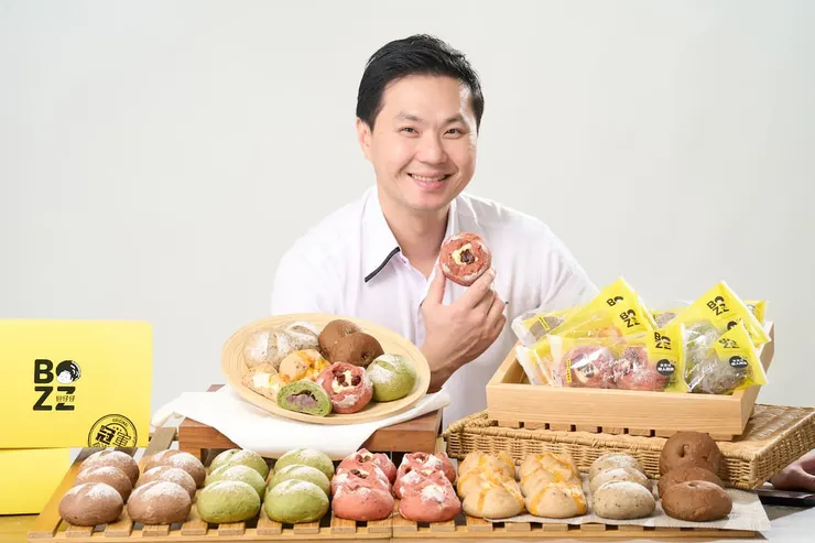 2015世界麵包大賽冠軍陳永信，打造懶人糧食的健康穀物包。（圖/ BOZZ包仔仔）
