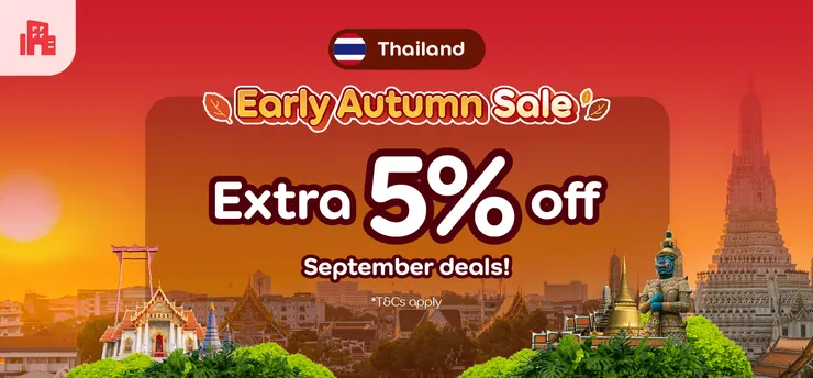 泰國旅遊好秋特賣95折！｜Agoda 折扣碼