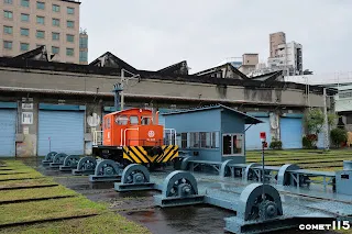 今年剛完成修復的移車台是這次活動的亮點