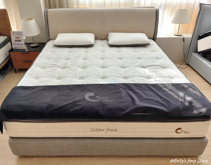 ▲好睡王竹北旗艦店/圖片來源:Betty's Jump Diary