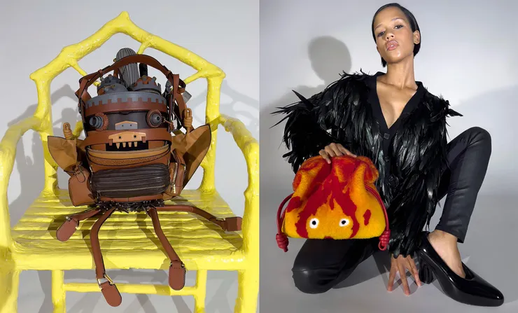 2023 LOEWE x Howl's moving castleimages © courtesy of LOEWE