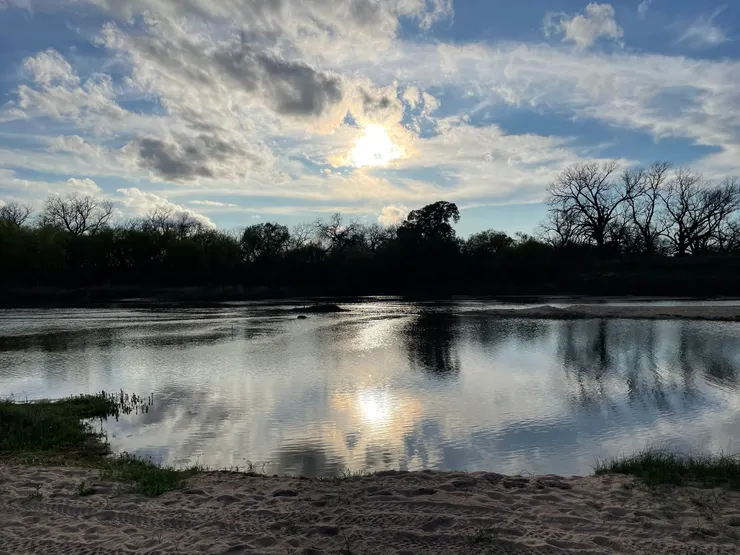Llano river, Kingsland, Texas