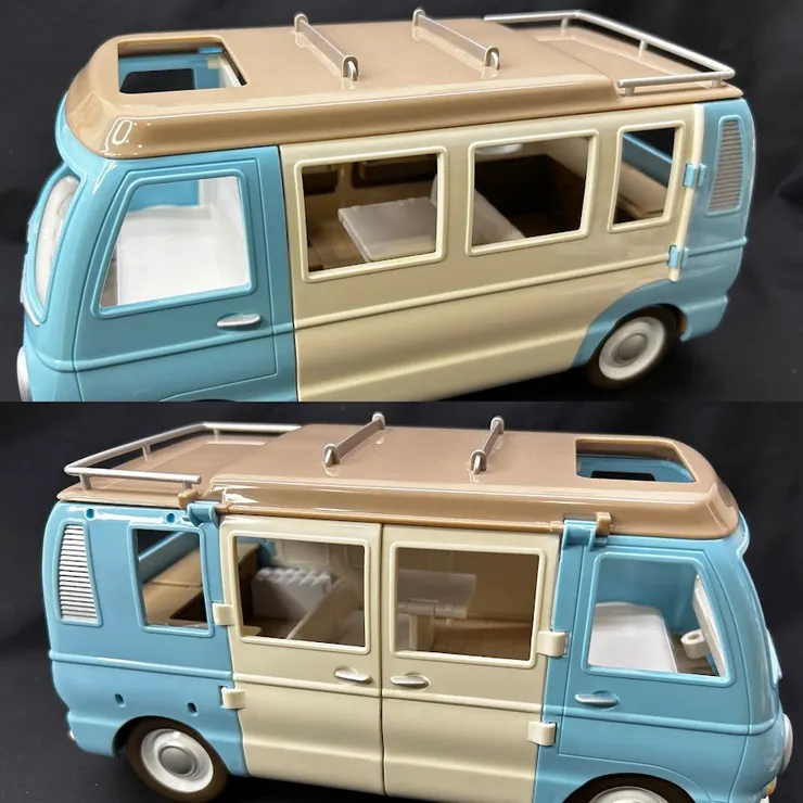 兩面的門造型不一樣