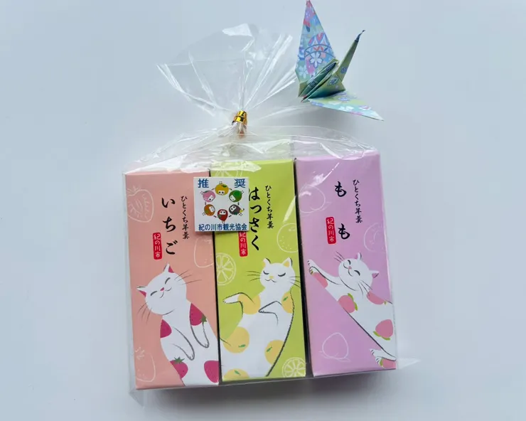 紀之川出產水果羊羹（自行拍攝）