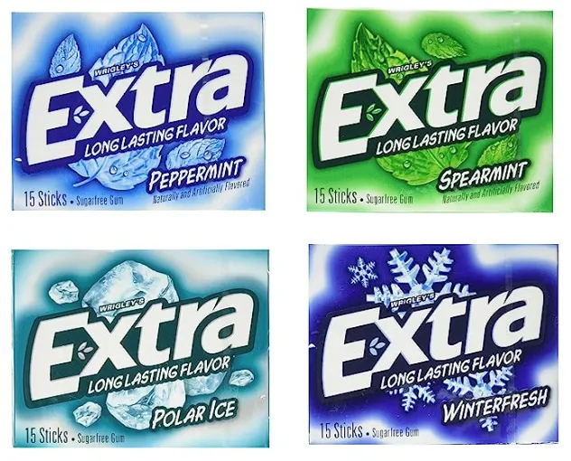 單就薄荷一種口味來說，Extra等口香糖大牌也做出了不同強度與風味的薄荷口香糖，相信應該可以滿足薄荷控的需要。圖／取自Amazon