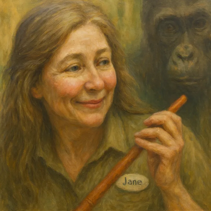 Jane’s task was not to preserve the species, but to tend to the space between — where thought becomes instinct, and care becomes inheritance.