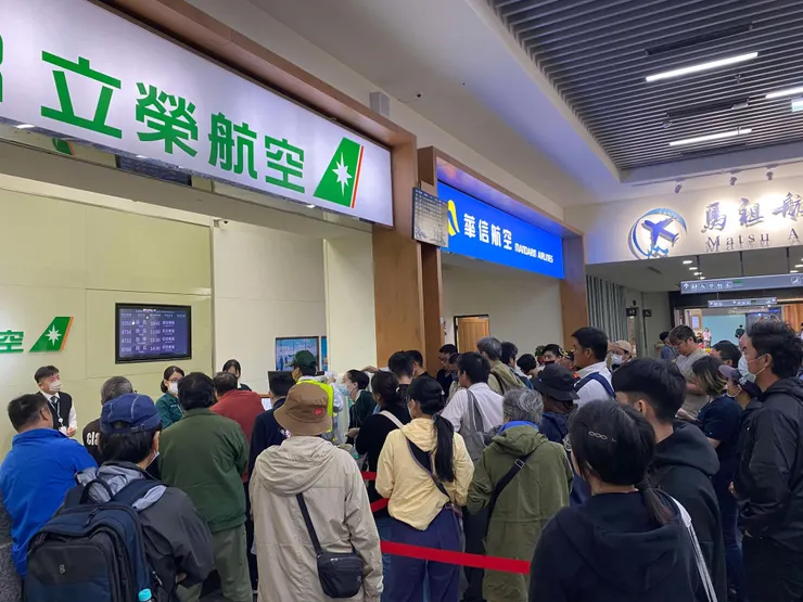 地勤面對的旅客