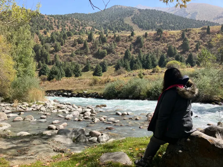 還沒到登山口的沿路風景，下次一定要搭接駁車！