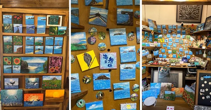 奶奶的繪畫作品