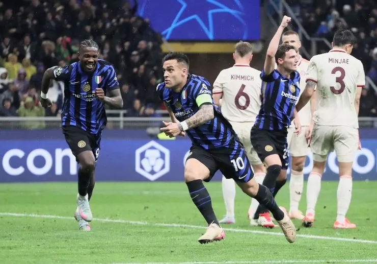 拿達路馬天尼斯快射破網助國際米蘭追和1:1