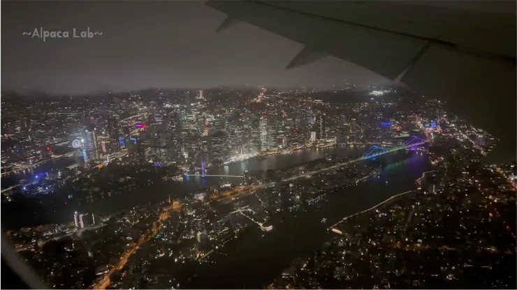 布里斯本空拍夜景❤️