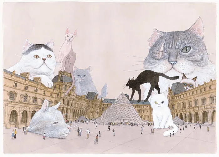 《羅浮宮的貓》大塊文化