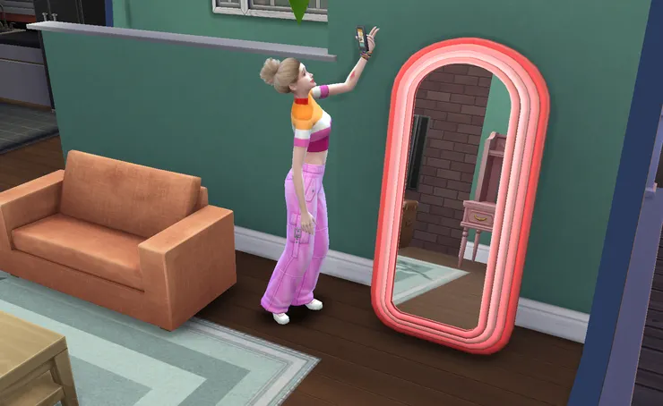 寒暄過後~ 準備賣衣服~