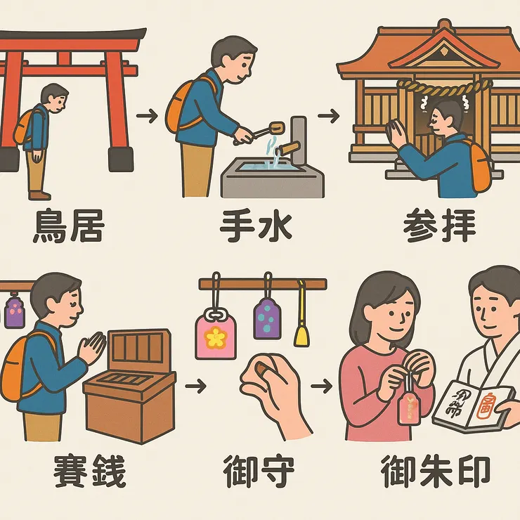 日本神社⛩️參拜流程