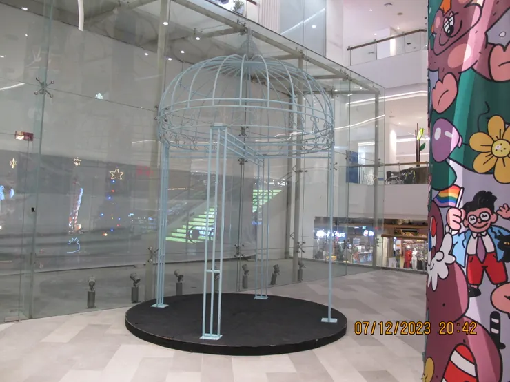 我覺得這個「鳥籠」挺有想像空間的。