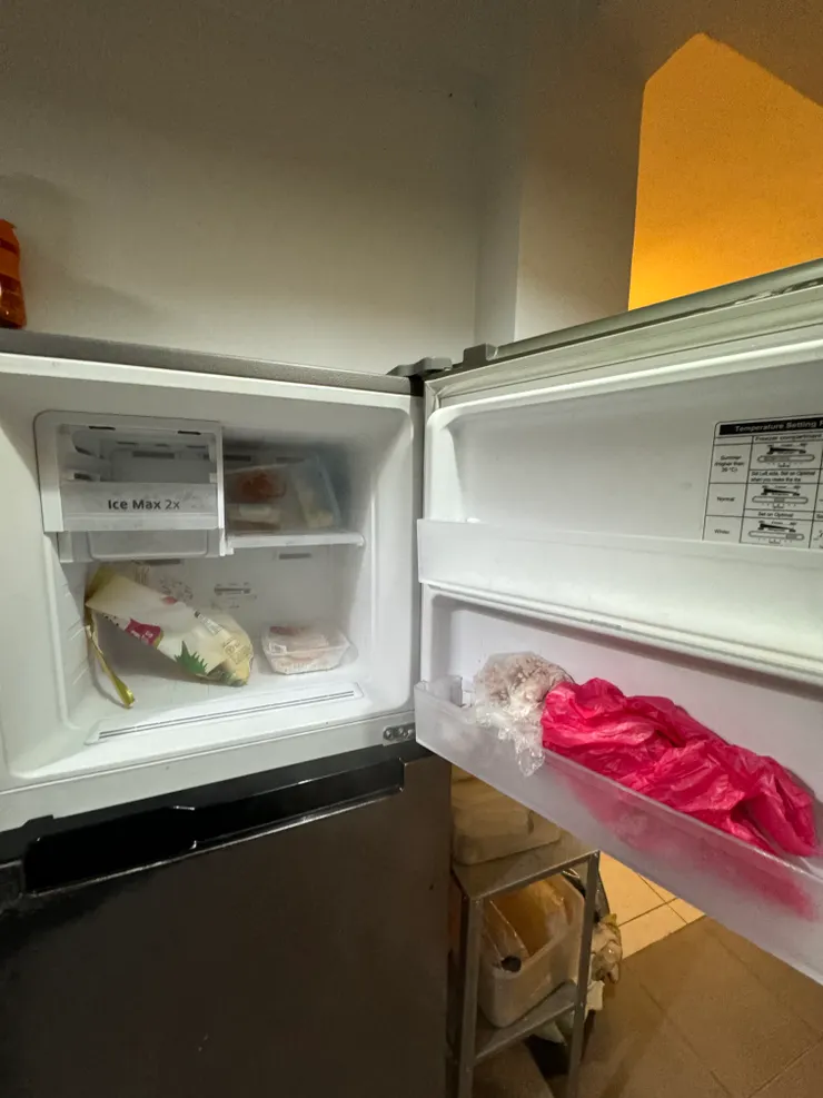 冰箱空掉的感覺