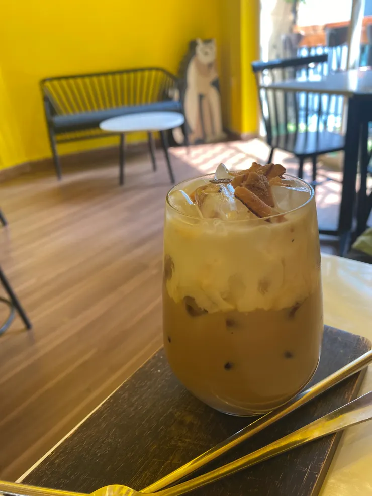 咖啡公寓的椰子咖啡好好喝~~