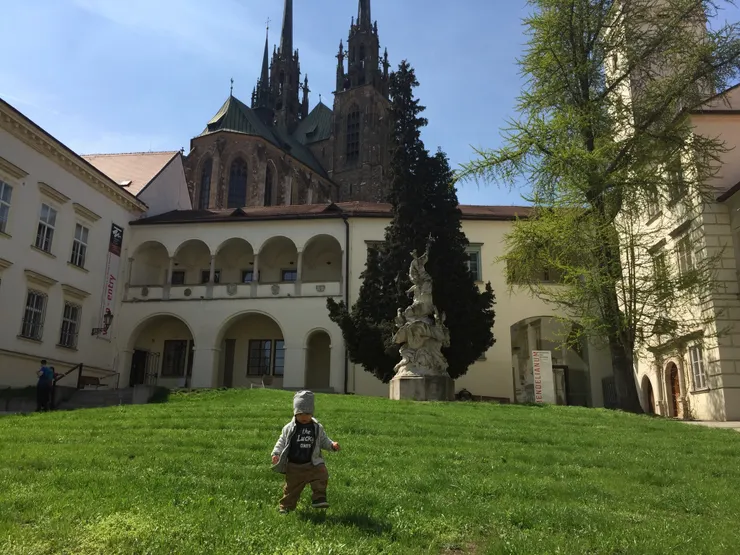 在包心菜市場邊的博物館旁巷子內，也有一間孟德爾博物館，這是我意外發現的