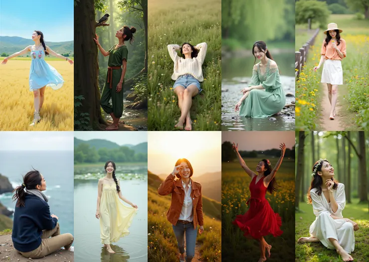 女性服飾穿搭參考書 12 大自然 篇