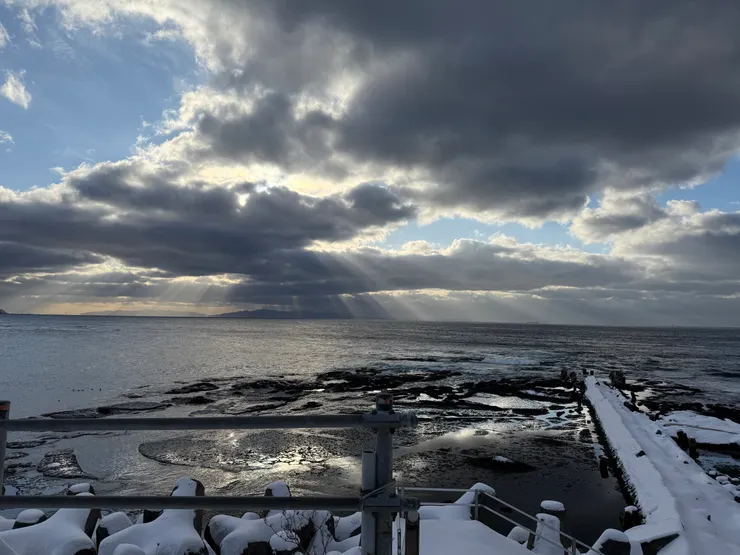 在松前町隨便走走。