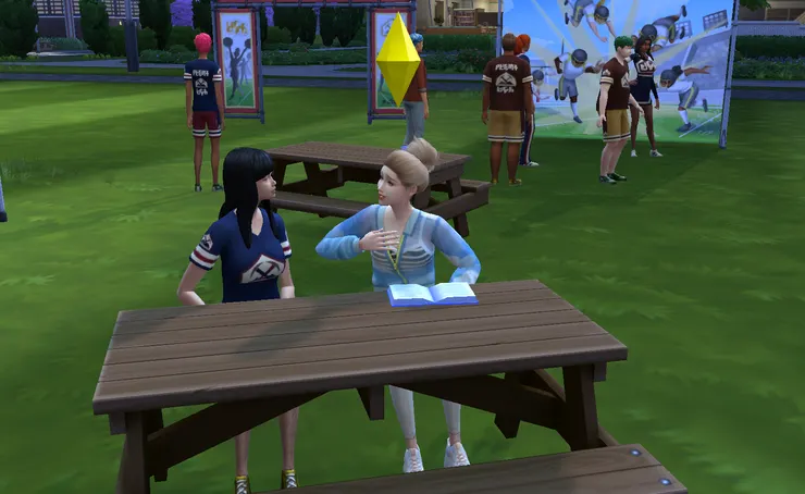 足球日遇到這個女生~ 程心怡~