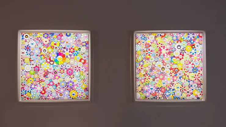 村上隆經典的小花創作