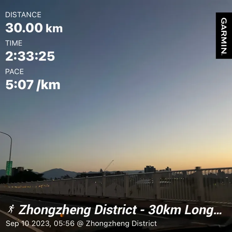 好的訓練，並不能確保好的成績，卻是最能夠掌控的變數，其他的就交給命運