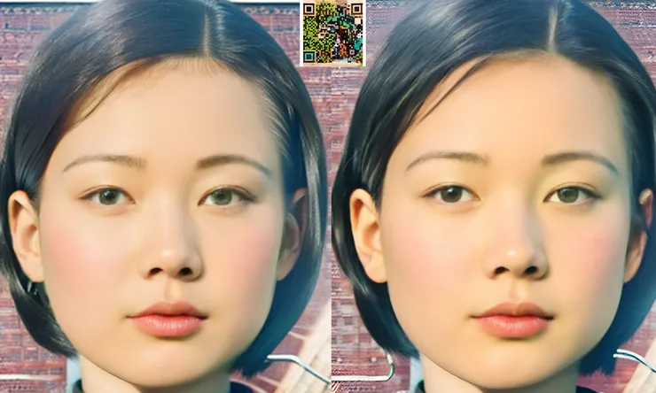 VQFR使用前                                                                       VQFR使用後