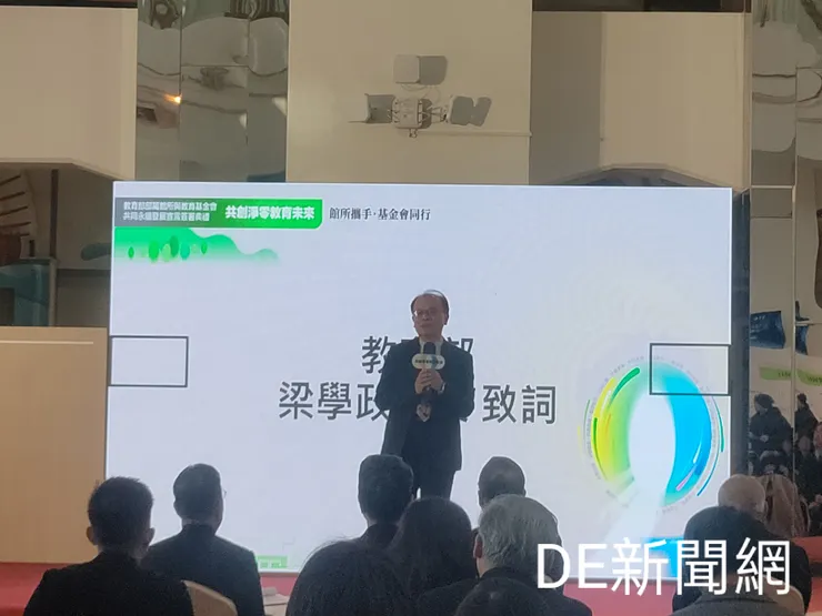 教育部終身教育司長梁學政。(記者曾金萬/攝)