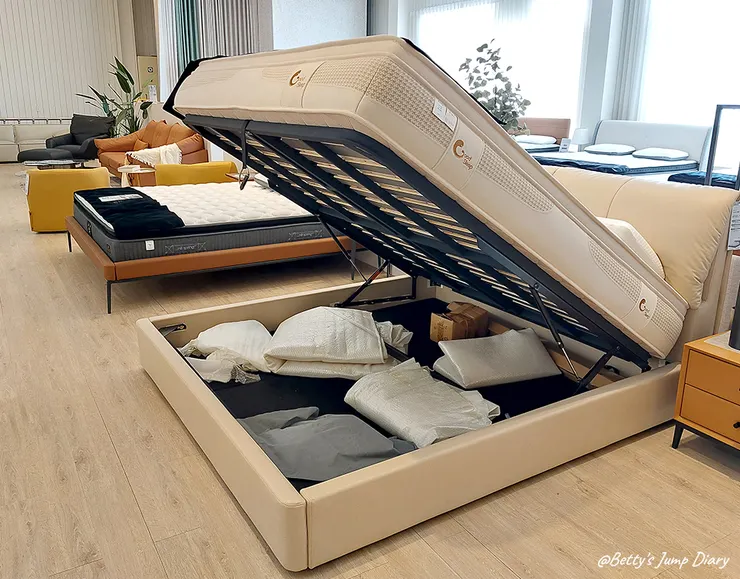 ▲好睡王竹北旗艦店/圖片來源:Betty's Jump Diary