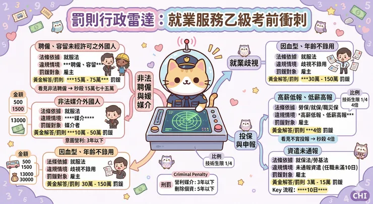 「考前必背直覺反射清單」