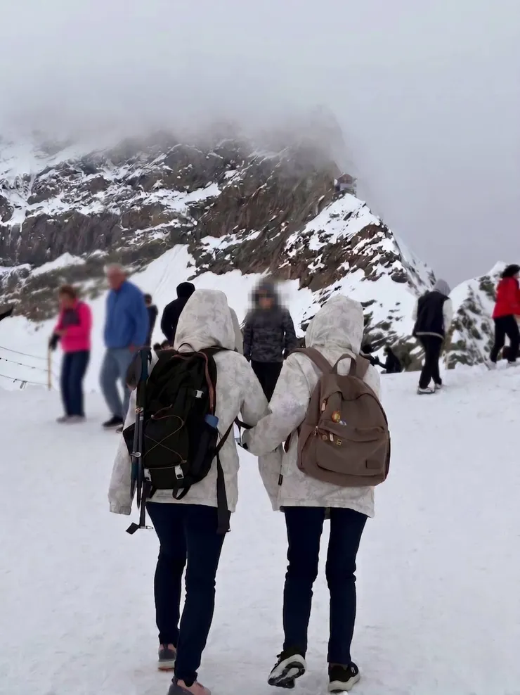 在Jungfraujoch少女峰