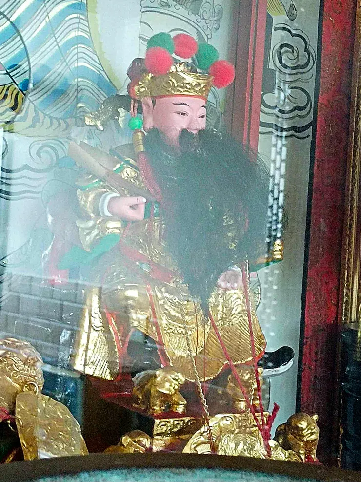 陳家(大房)奉祀的開基李府王爺神尊