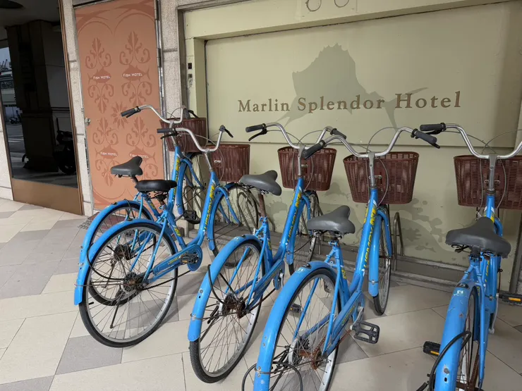 飯店腳踏車_鮪魚家族飯店台東館