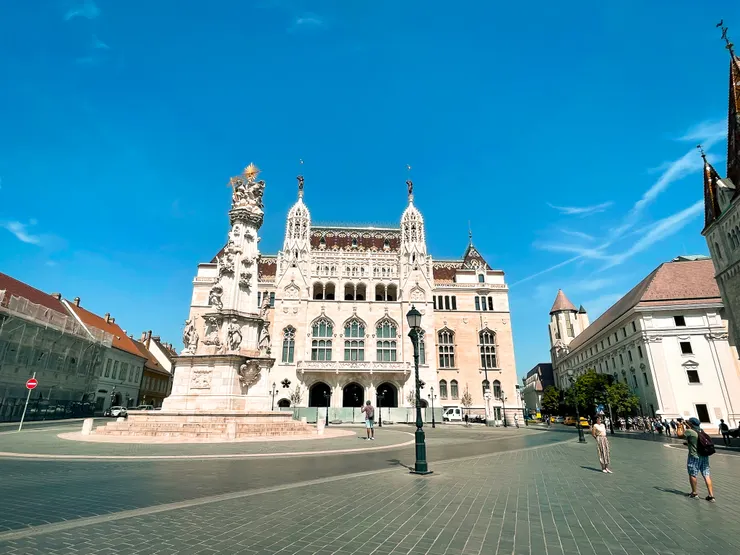 聖三柱廣場 shot by Emma@Budapest, Hungary.07/2027. 