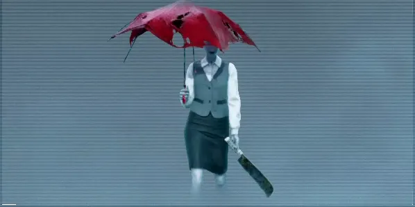 殺氣十足的公司女前輩