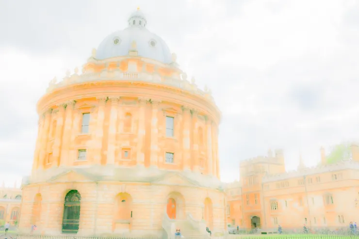 拉德克利夫圖書館一景