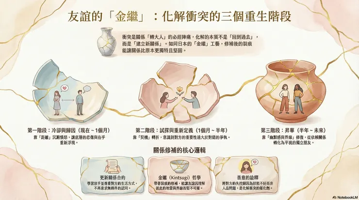 衝突修復三階段