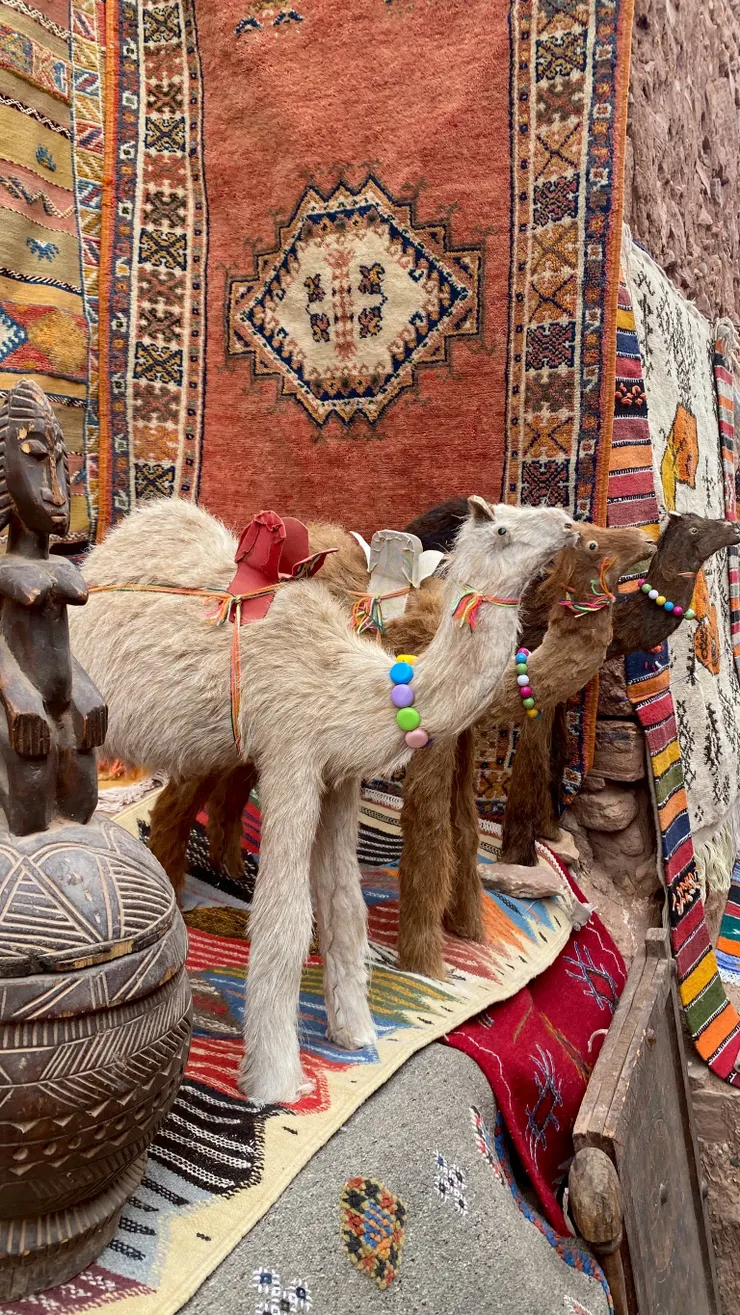 用駱駝毛做的小駱駝