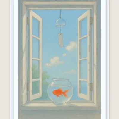 《小魚在看風》