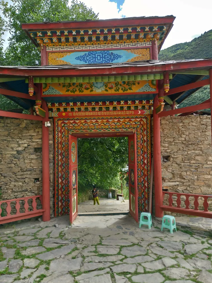 卓克基土司官寨大門