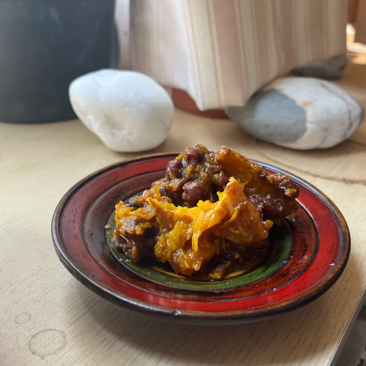 第二次的紅豆煮南瓜