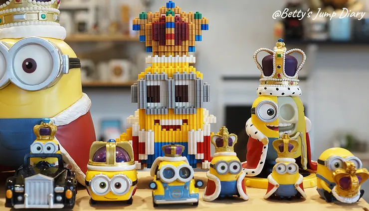 ▲竹北貓角落-小小兵公仔/圖片來源：Betty's Jump Diary